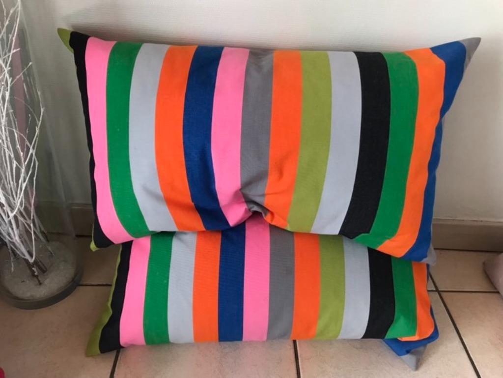 kussens pluim ikea 2, Huis en Inrichting, Woonaccessoires | Kussens, Ophalen, Zo goed als nieuw, Rechthoekig