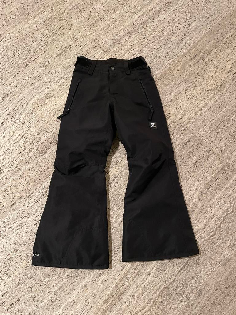 Skibroek zwart 8j - 128 - Brunotti - 20€, Ophalen, Zo goed als nieuw, Jongen of Meisje, Sport- of Zwemkleding