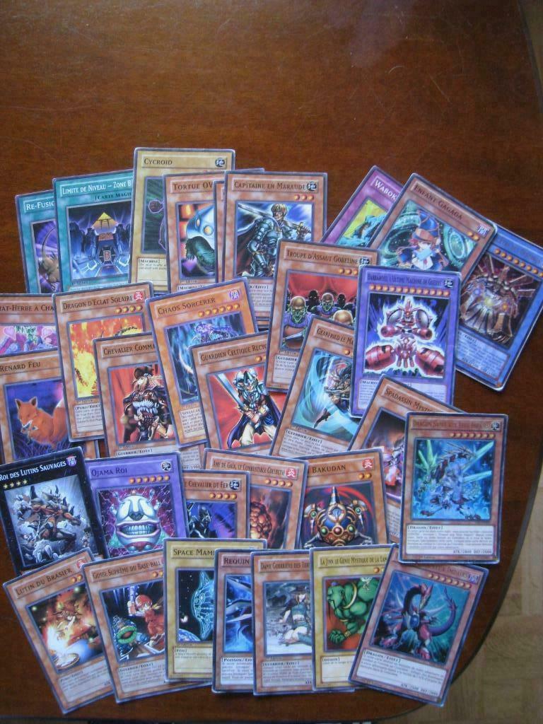 lot cartes yu gi oh, Enlèvement ou Envoi, Utilisé, Plusieurs cartes