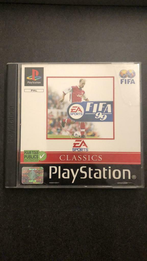 Jeu PS1 - FIFA 99, Games en Spelcomputers, Gebruikt
