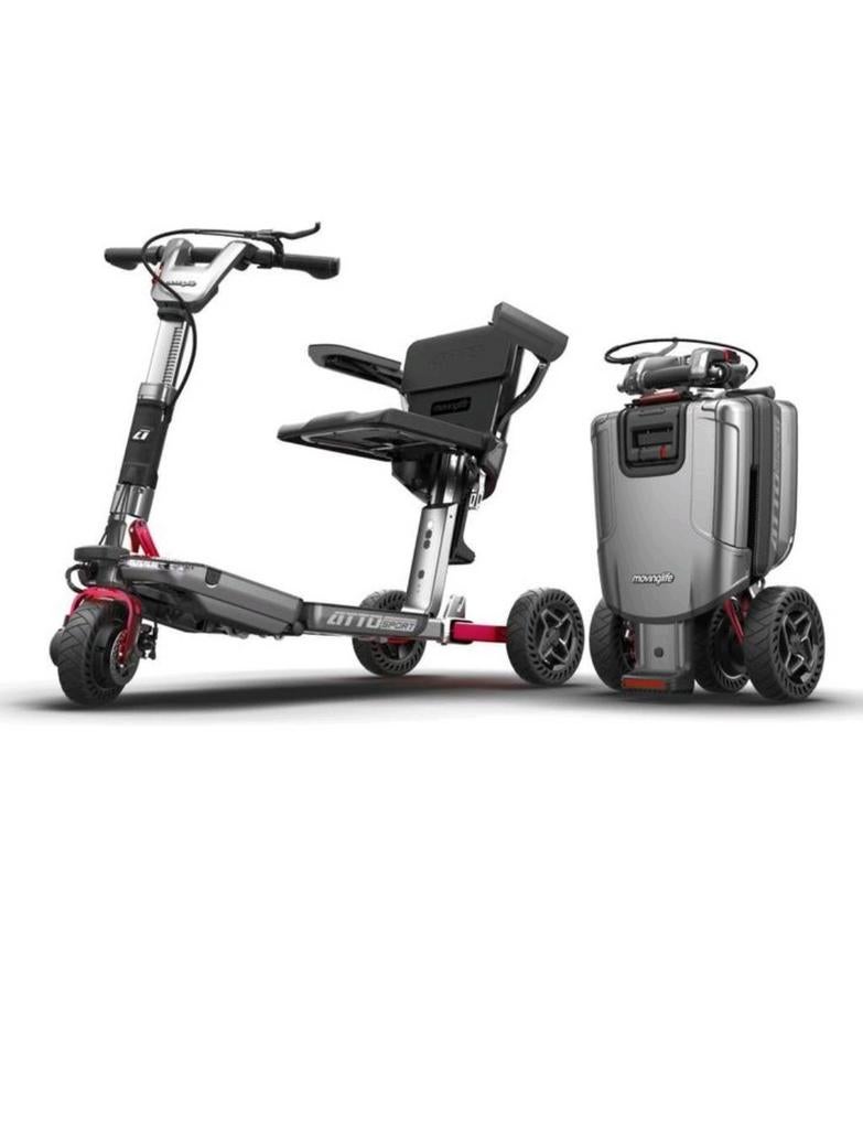 Opvouwbare scootmobiel Moving Life ATTO sport info0488826971, Ophalen of Verzenden