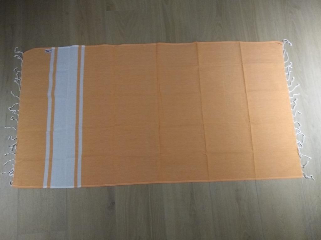 Nieuw Hammam strandlaken, Ophalen of Verzenden, Nieuw, Oranje, Overige typen