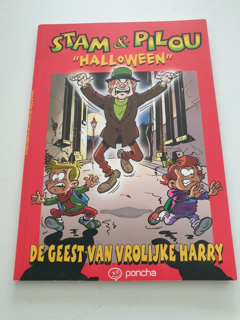 "HALLOWEEN"  - De geest van vrolijke Harry. STAM & PILOU, Marck; R. De Wulf, Eén stripboek, Ophalen of Verzenden, Zo goed als nieuw