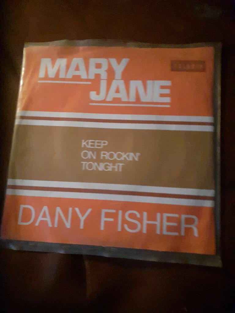 45T Danny Fisher : Mary Jane (Belpop), Cd's en Dvd's, Ophalen of Verzenden