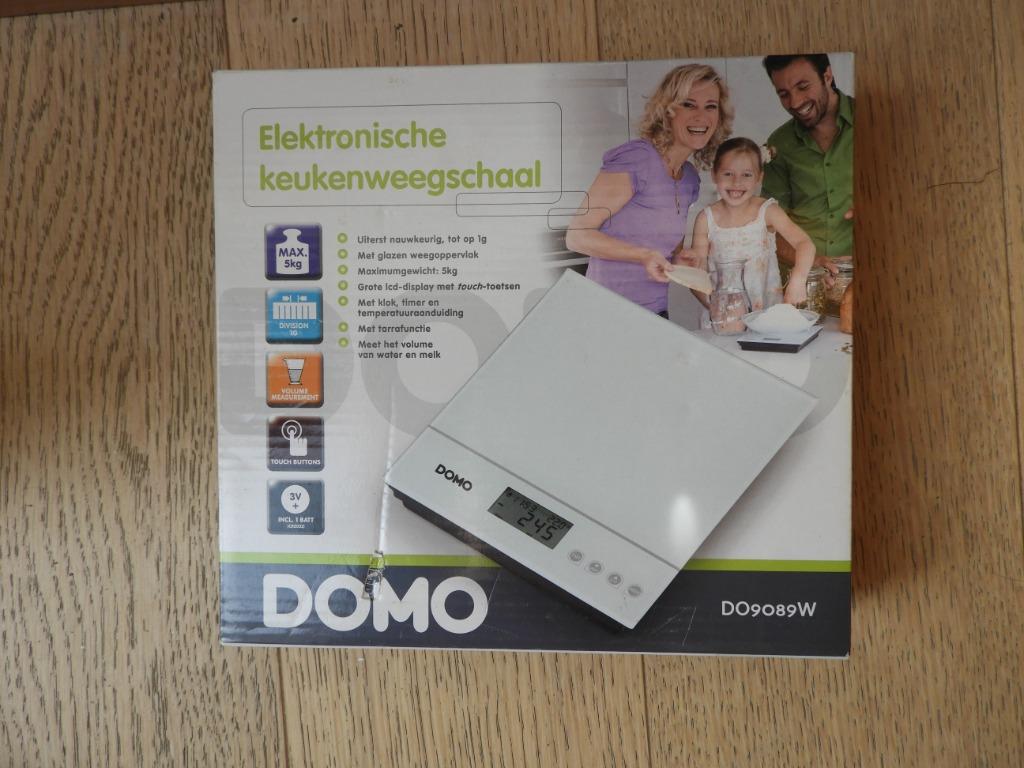 keukenweegschaal domo, Enlèvement ou Envoi, Neuf, Balance de cuisine, Digital