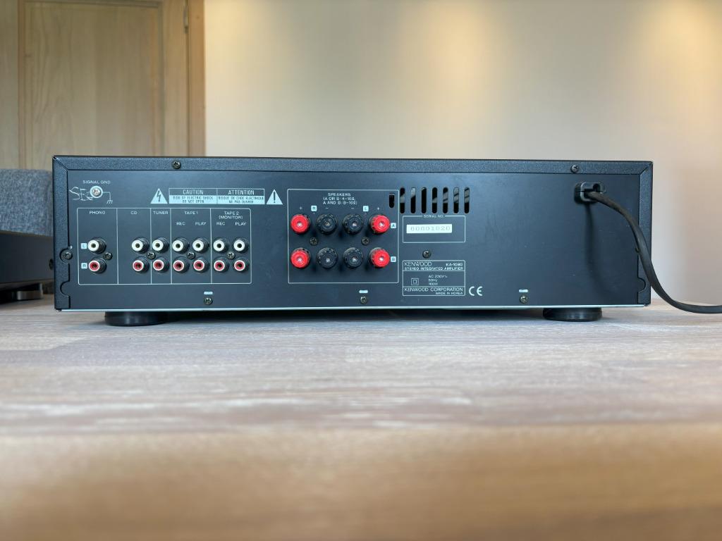 Ampli Hifi Kenwood KA-1080, TV, Hi-fi & Vidéo, Autres marques, 60 à 120 watts, Enlèvement, Stéréo