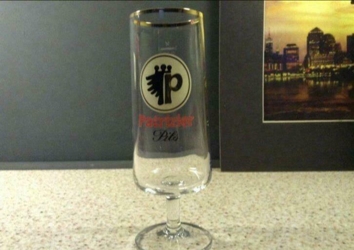 Verres Patrizier Pils, Collections, Verres & Petits Verres, Comme neuf, Verre à bière