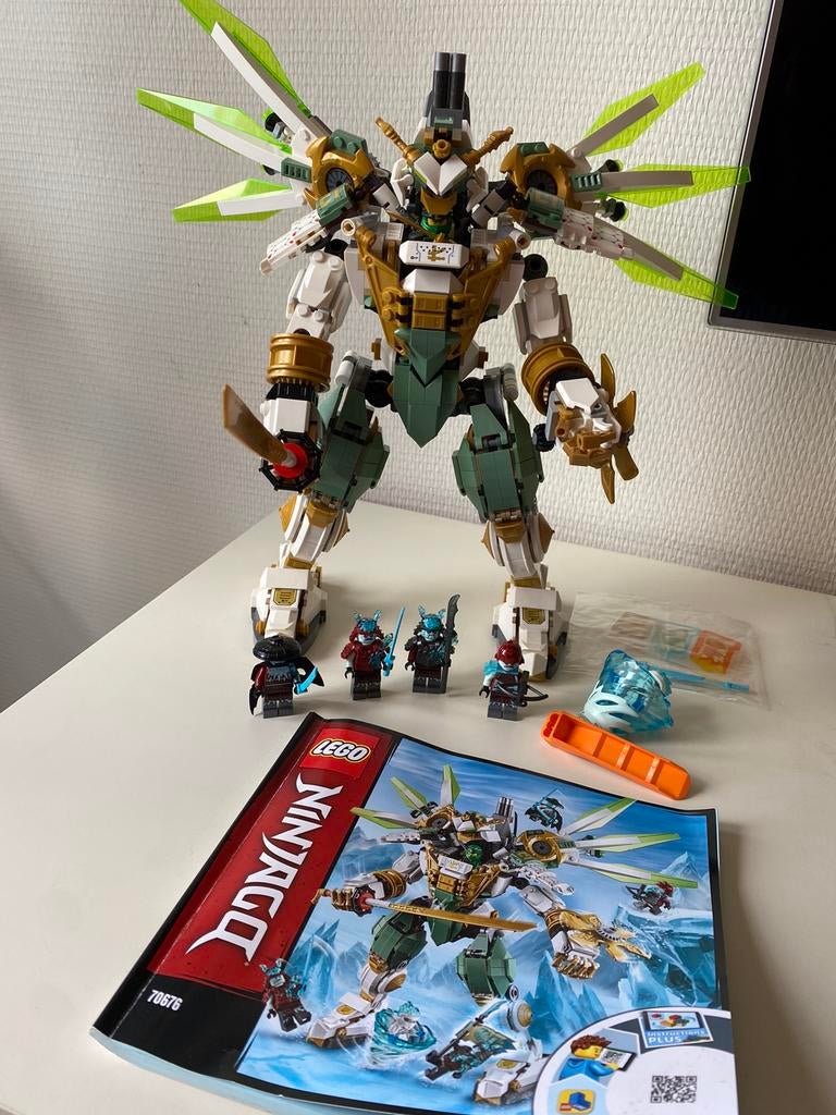 Lego Ninjago Titanium Mecha van Lloyd 70676, Ophalen of Verzenden, Zo goed als nieuw, Complete set, Lego