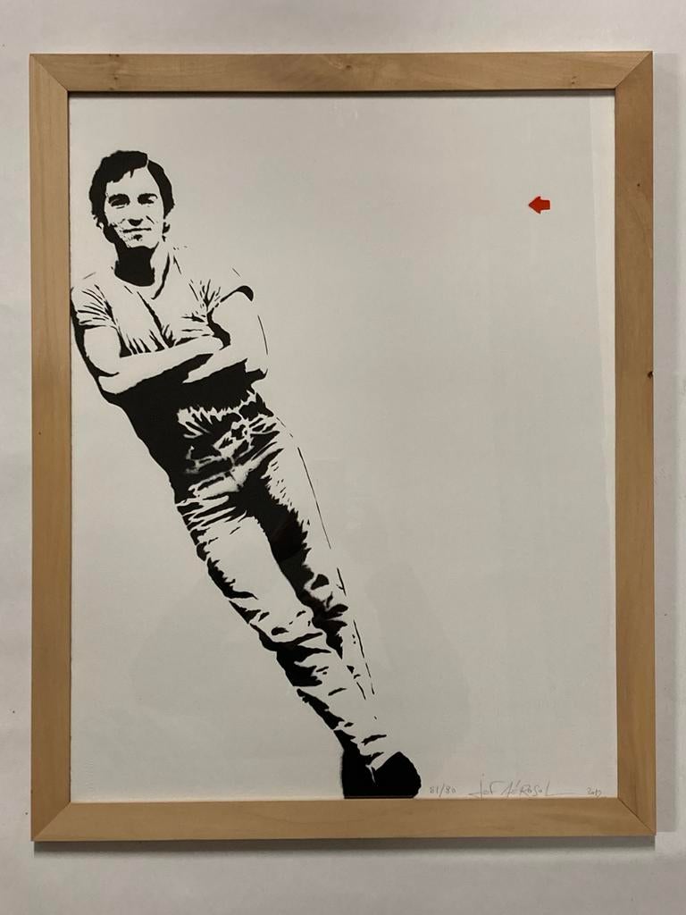 Jef Aerosol : sérigraphie rarissime. Collector, Antiquités & Art, Art | Lithographies & Sérigraphies, Enlèvement ou Envoi