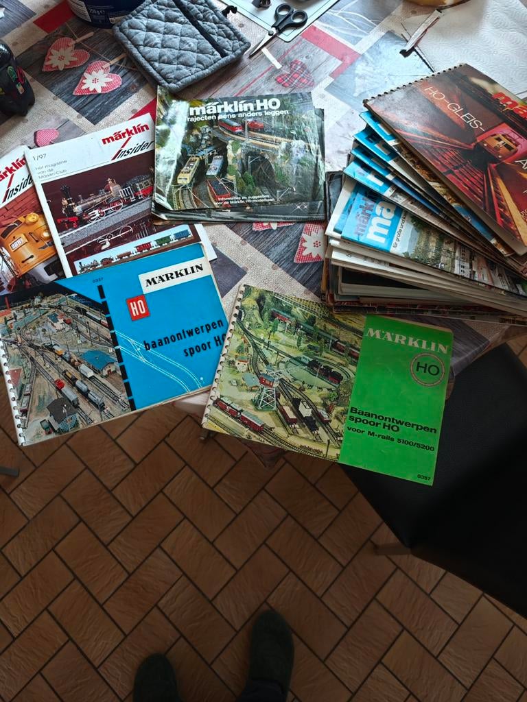 Marklin tijdschriften, Ophalen