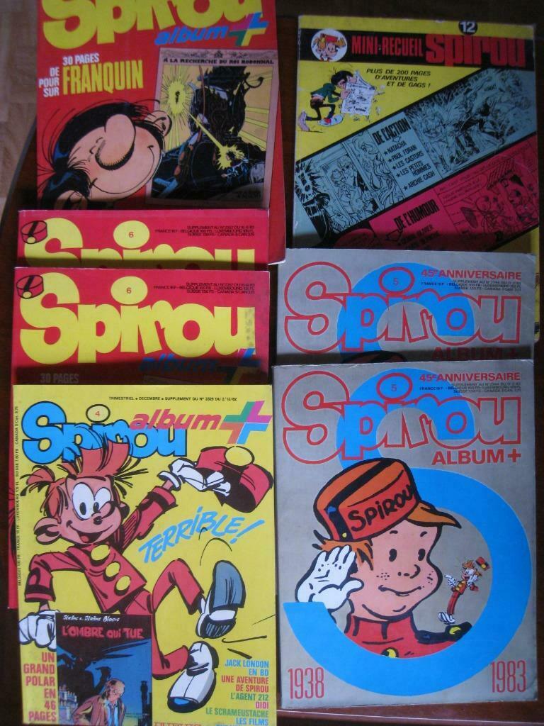 BD spirou recueil franquin macherot gaston dodier, Plusieurs BD, Enlèvement ou Envoi, Comme neuf, Franquin
