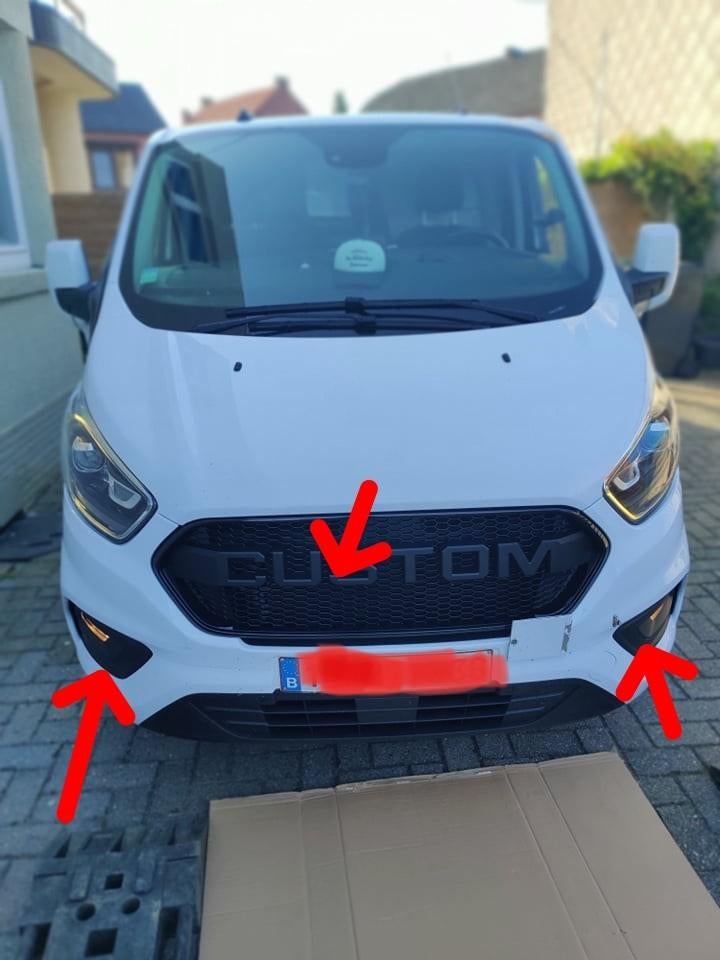 Ford custom Parts gril en mistlampen, Ophalen