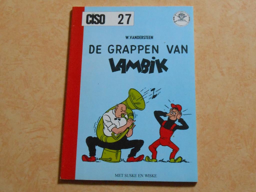 ciso 27 De grappen van Lambik 1979 1 ste druk., Boeken, Willy Vandersteen, Eén stripboek, Ophalen of Verzenden, Zo goed als nieuw