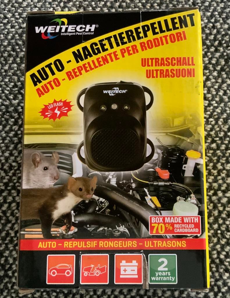 Auto Répulsif Rongeurs - ultrasons, Enlèvement ou Envoi, Neuf