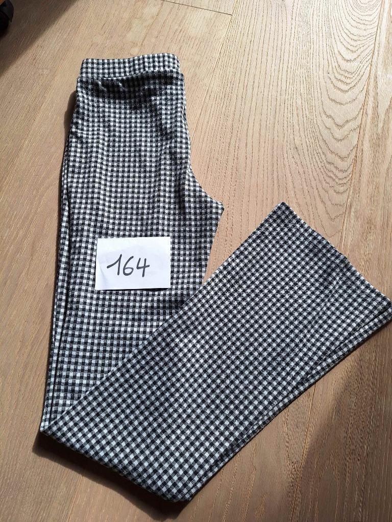 MNG broek ruitjes mt 164, Broek, Gebruikt, Meisje, MNG