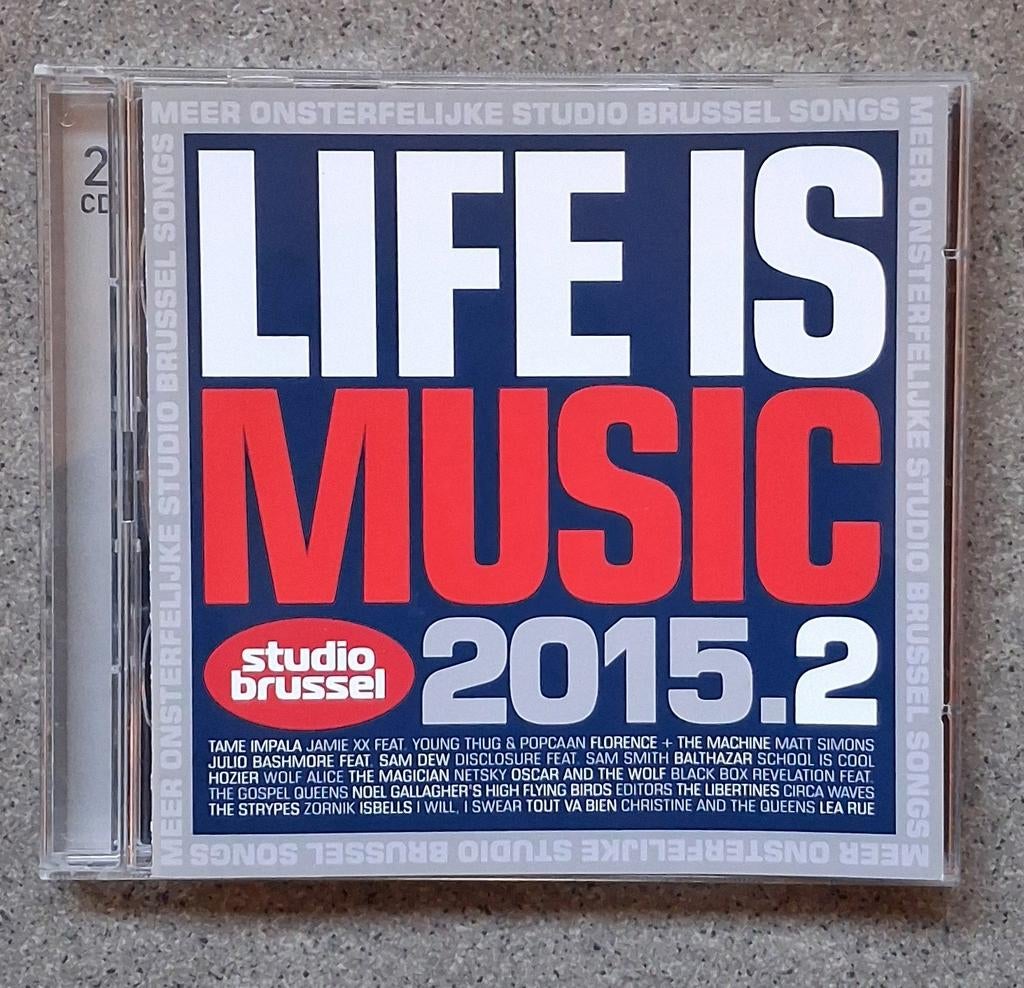 Life Is Music 2015.2 (2 cd) Studio Brussel, Ophalen of Verzenden