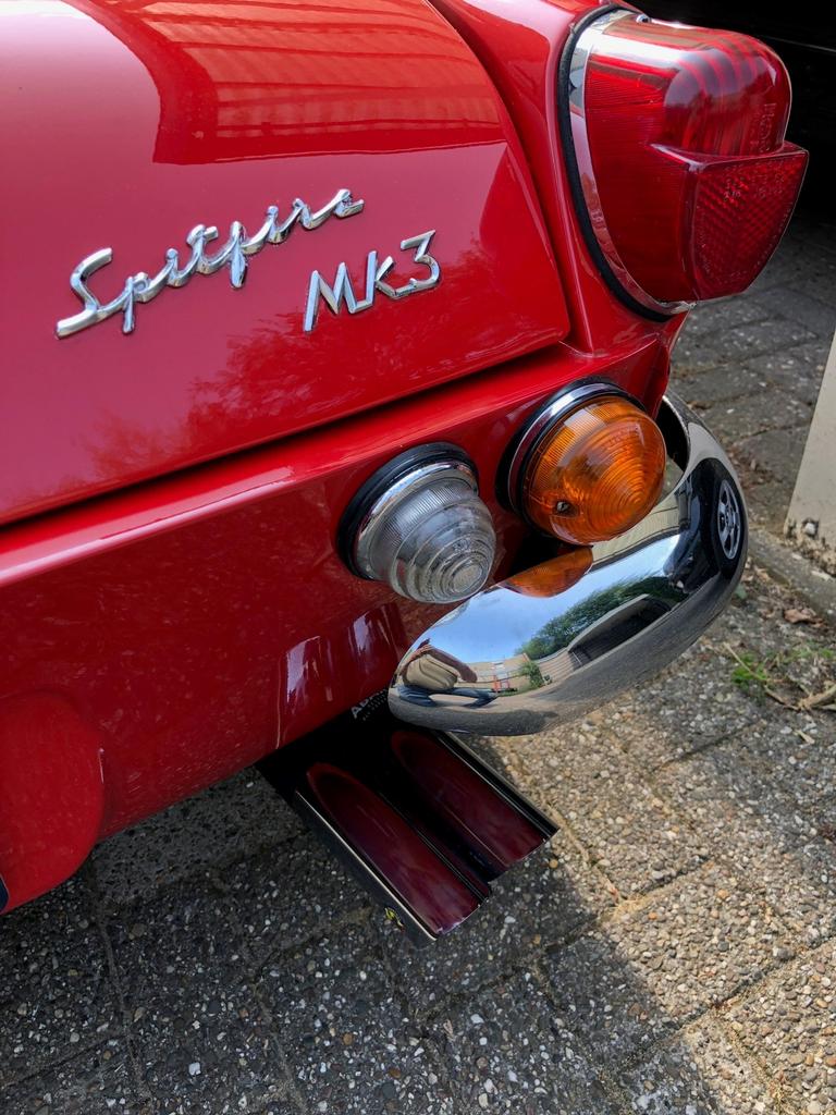 Triumph Spitfire MK3 1968, Auto's, Oldtimers, Voorwielaandrijving, Zwart, Cabriolet, Triumph