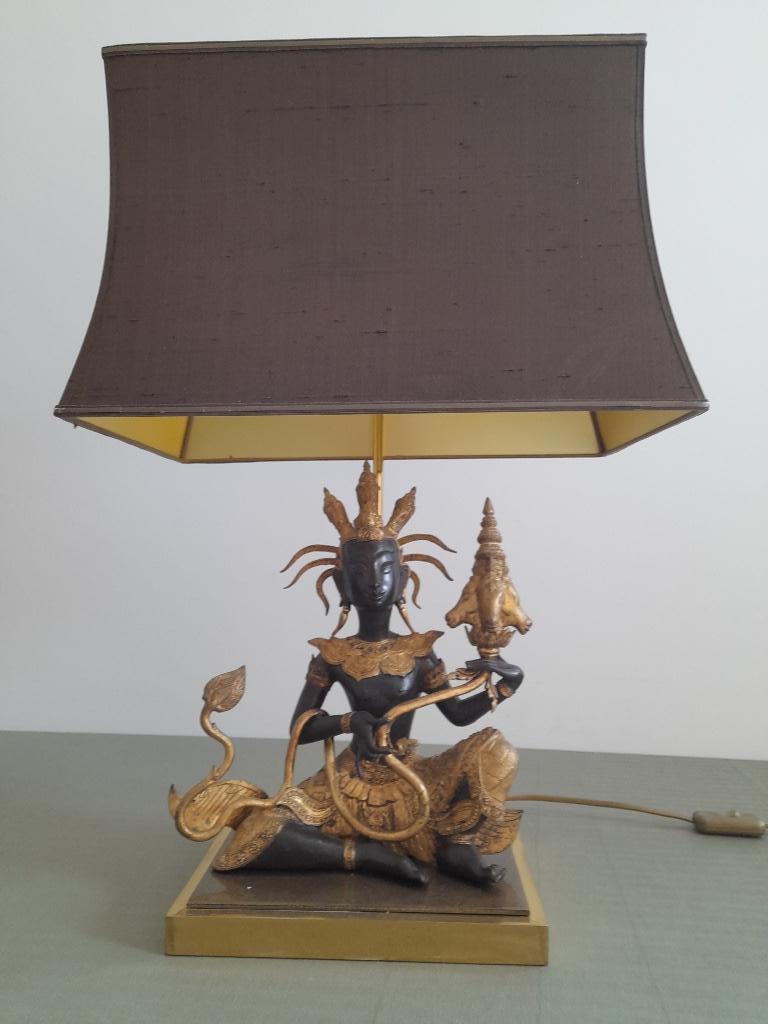 Thaise prins lamp, Enlèvement, Cuivre