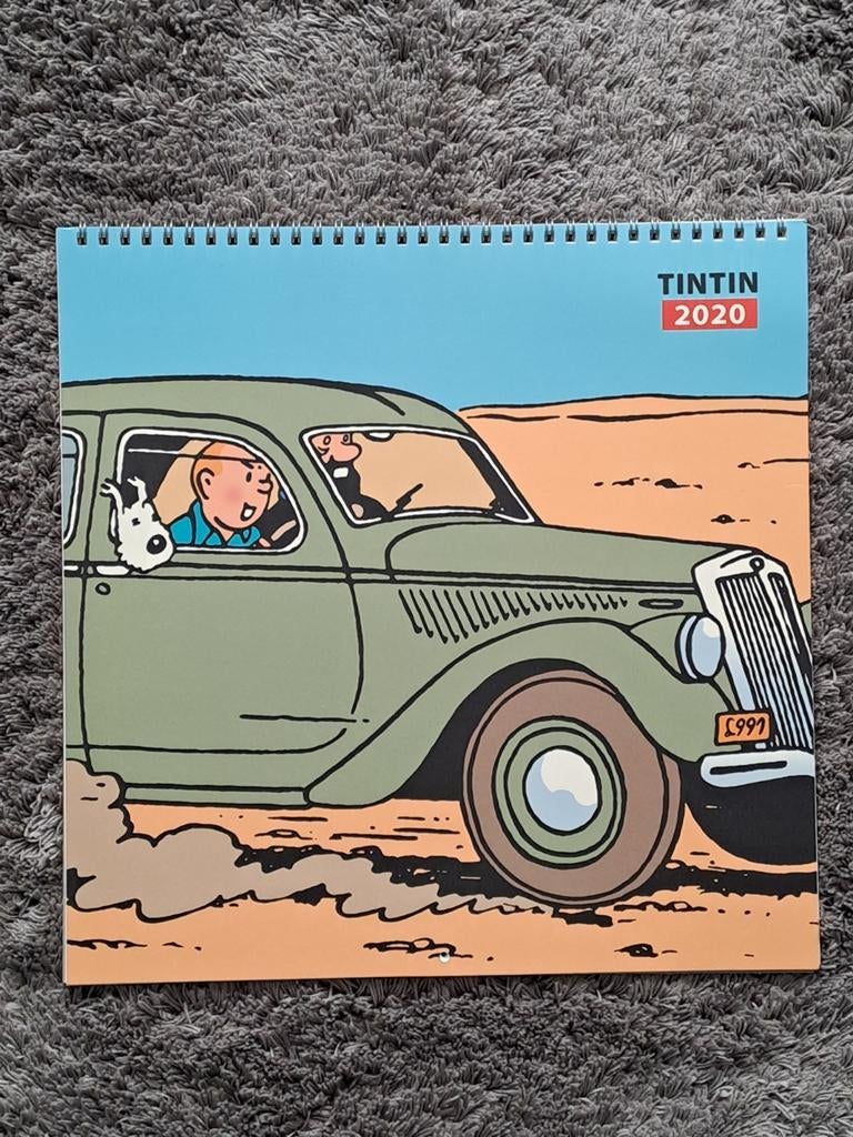 Kuifje kalender 2020, Ophalen of Verzenden, Nieuw
