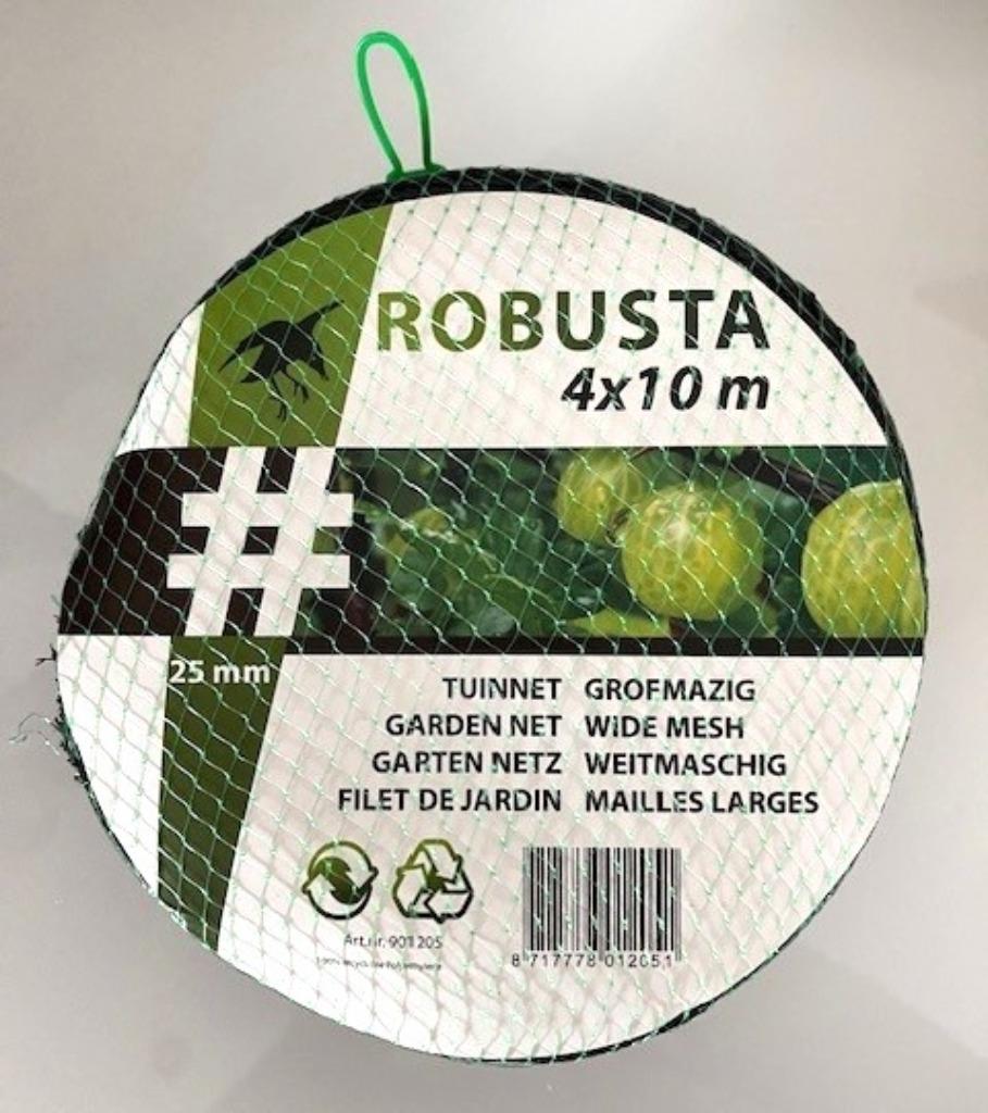 Robusta tuin net 4 X 10m, Enlèvement ou Envoi, Neuf, Fil