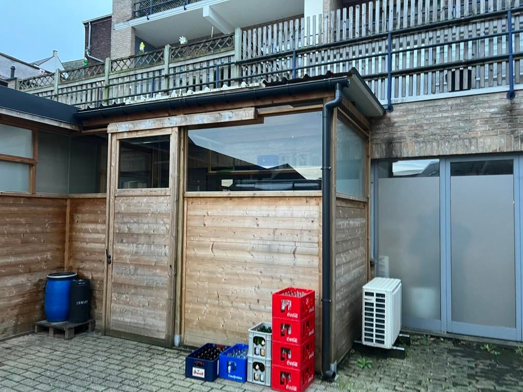 Houten schutsels en ramen, Tuin en Terras, Overkappingen, Ophalen, Zo goed als nieuw, Veranda