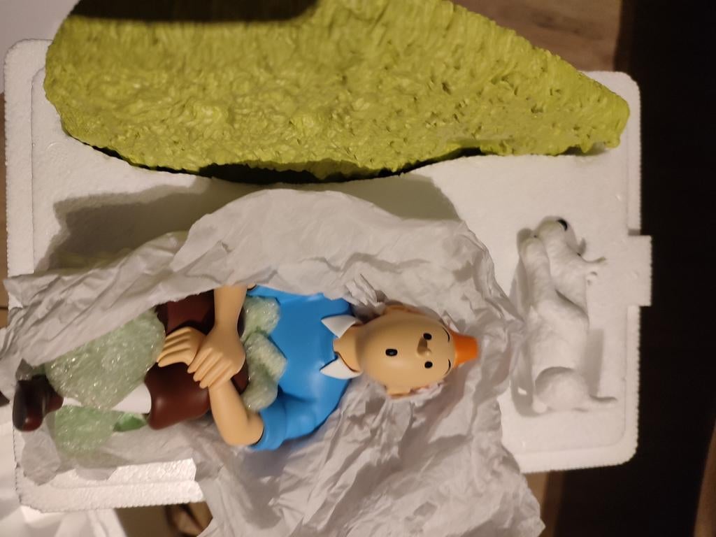 Tintin assis dans l'herbe. 2023., Enlèvement ou Envoi, Tintin, Comme neuf