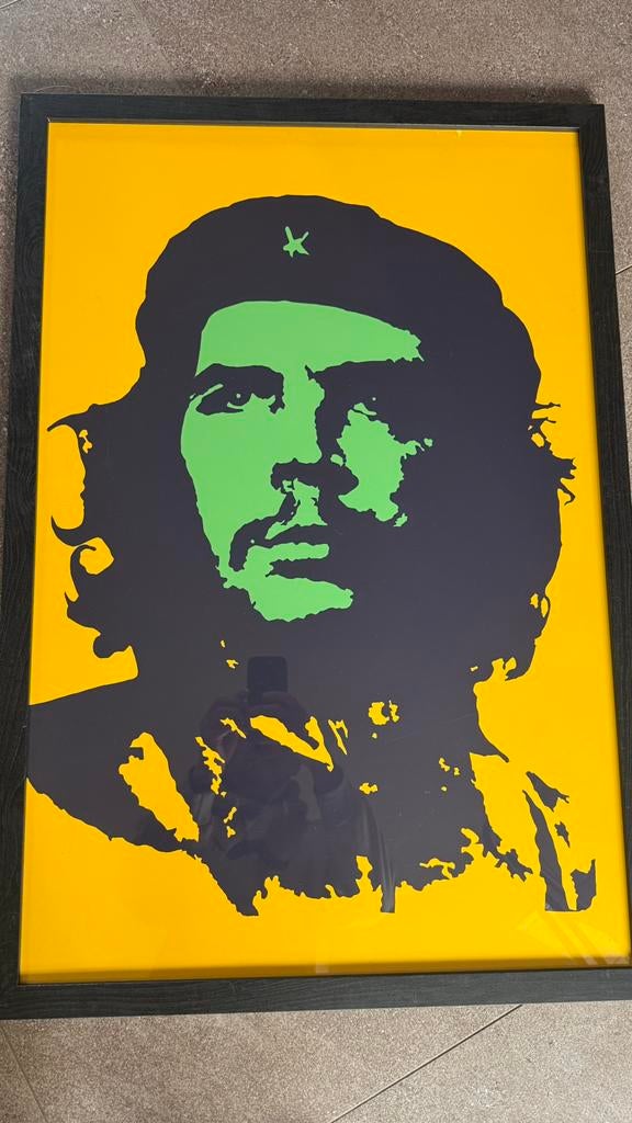 Andy Warhol - Che Guevara zeefdruk., Ophalen