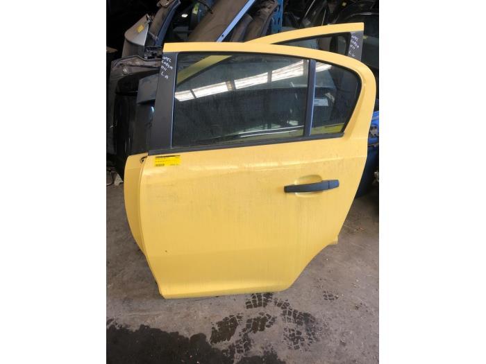 Portier 4Deurs links-achter van een Opel Corsa (GBP), Gebruikt, -, Deur, -