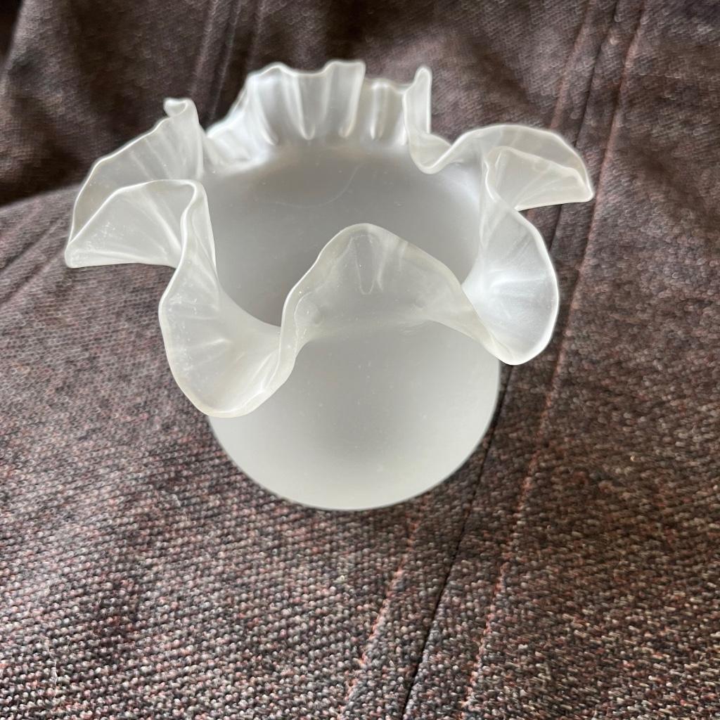 5 bobèches dépolies "tulipes", Antiquités & Art, Enlèvement ou Envoi