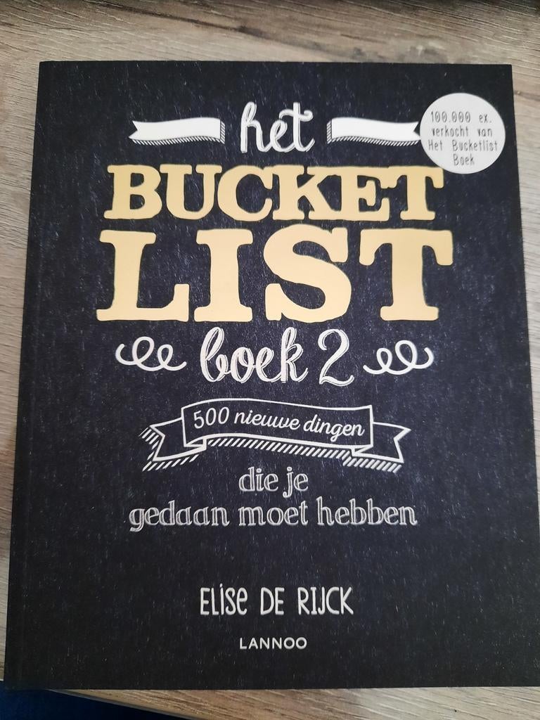 Elise De Rijck - Bucketlist Boek 2, Enlèvement ou Envoi, Neuf, Elise De Rijck