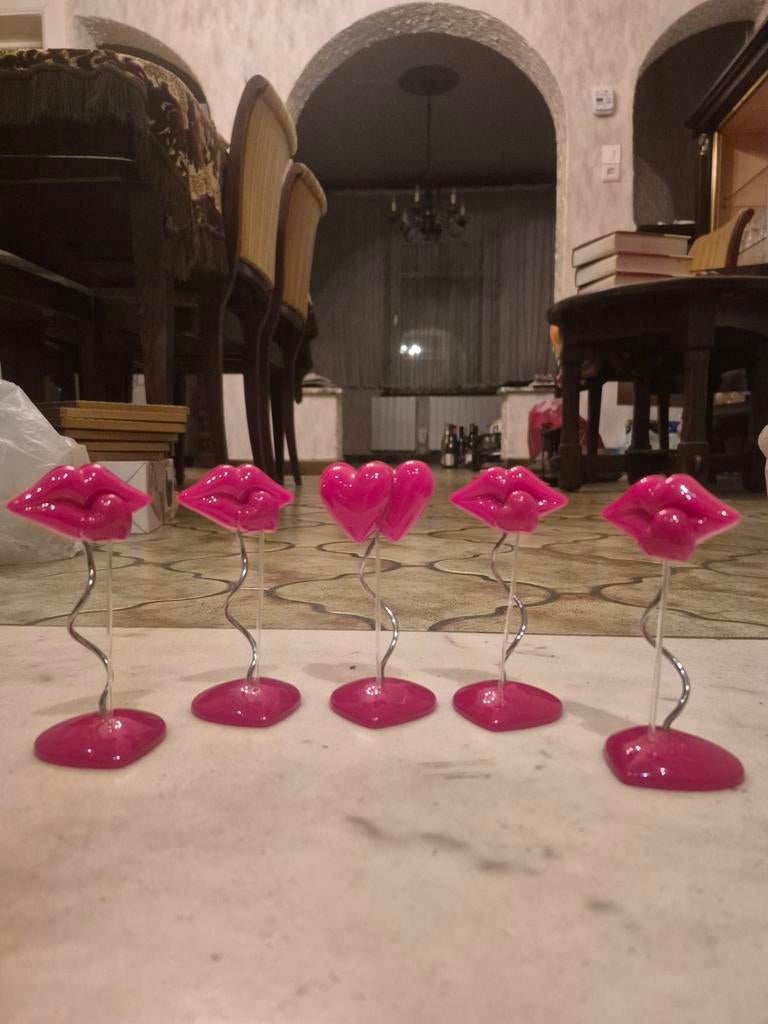 Set van 5 magnetische fotohouders in zeer goede staat., Ophalen, Zo goed als nieuw, Minder dan 50 cm, Overige typen