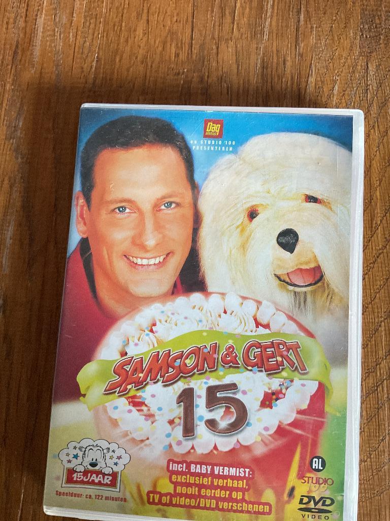 DVD Samson & Gert 15 jaar - 2005, Alle leeftijden, Overige genres, Ophalen of Verzenden, Zo goed als nieuw