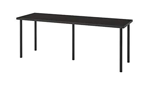 Ikea tafel 200x60 cm zwart, Huis en Inrichting, Ophalen, Overige materialen, Gebruikt, 50 tot 75 cm