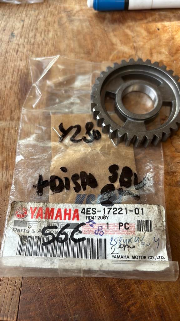4ES-17221-01 Pignon de boite Yamaha YZ80, Motoren, Ophalen of Verzenden, Nieuw