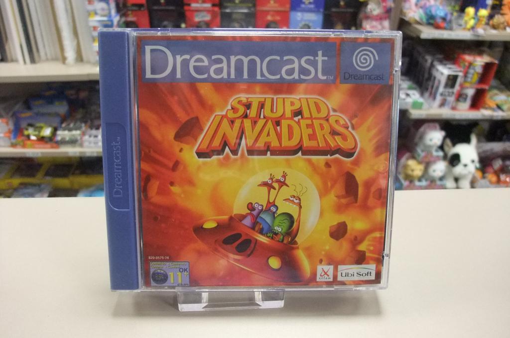 stupid invanders (cib) Dreamcast, Enlèvement ou Envoi, 1 joueur, Sega, Utilisé