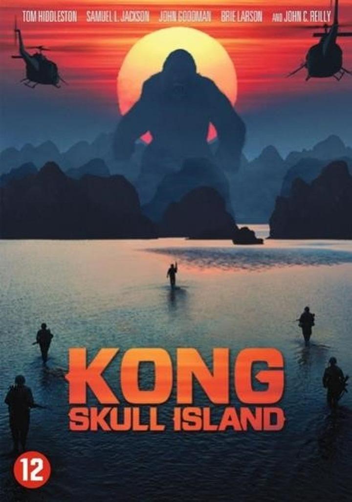 Dvd - Kong Skull Island, Cd's en Dvd's, Dvd's | Actie, Zo goed als nieuw, Vanaf 12 jaar, Ophalen of Verzenden