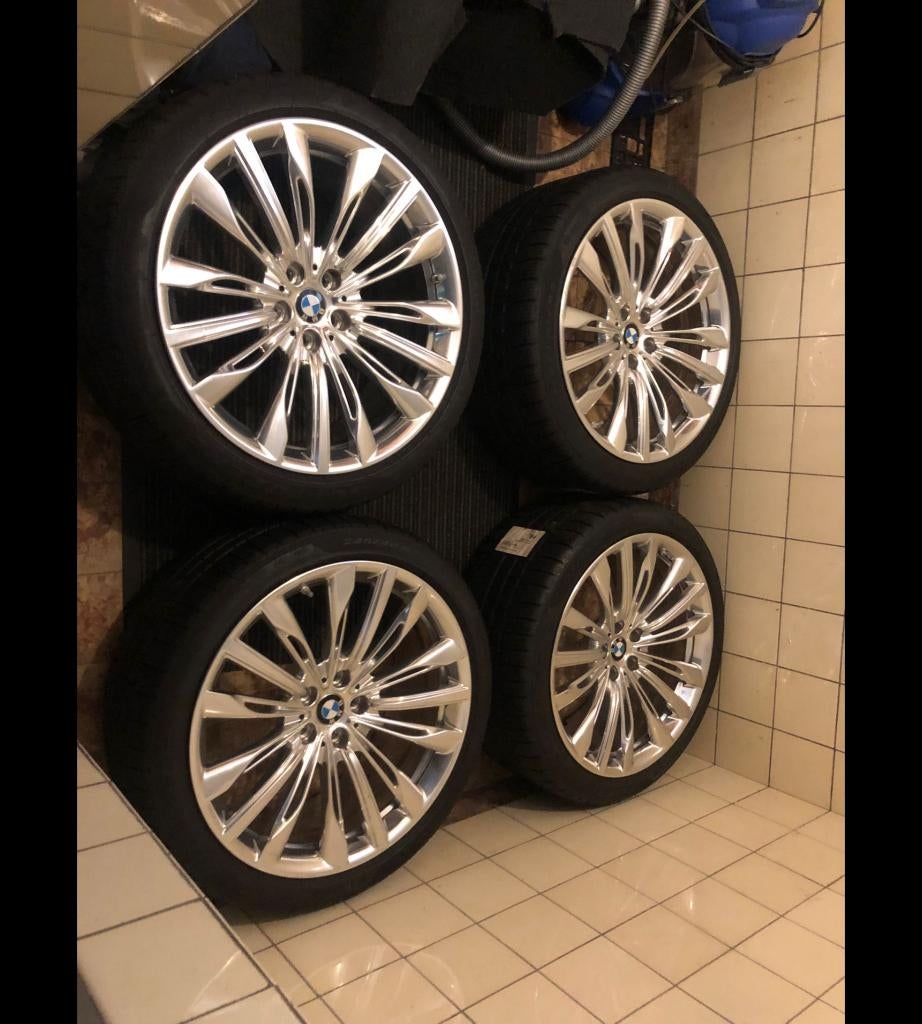 JANTES BMW G11  7e d’origine 20 pouces + pneus – État impec., Banden en Velgen, Ophalen of Verzenden, All Season, Personenwagen