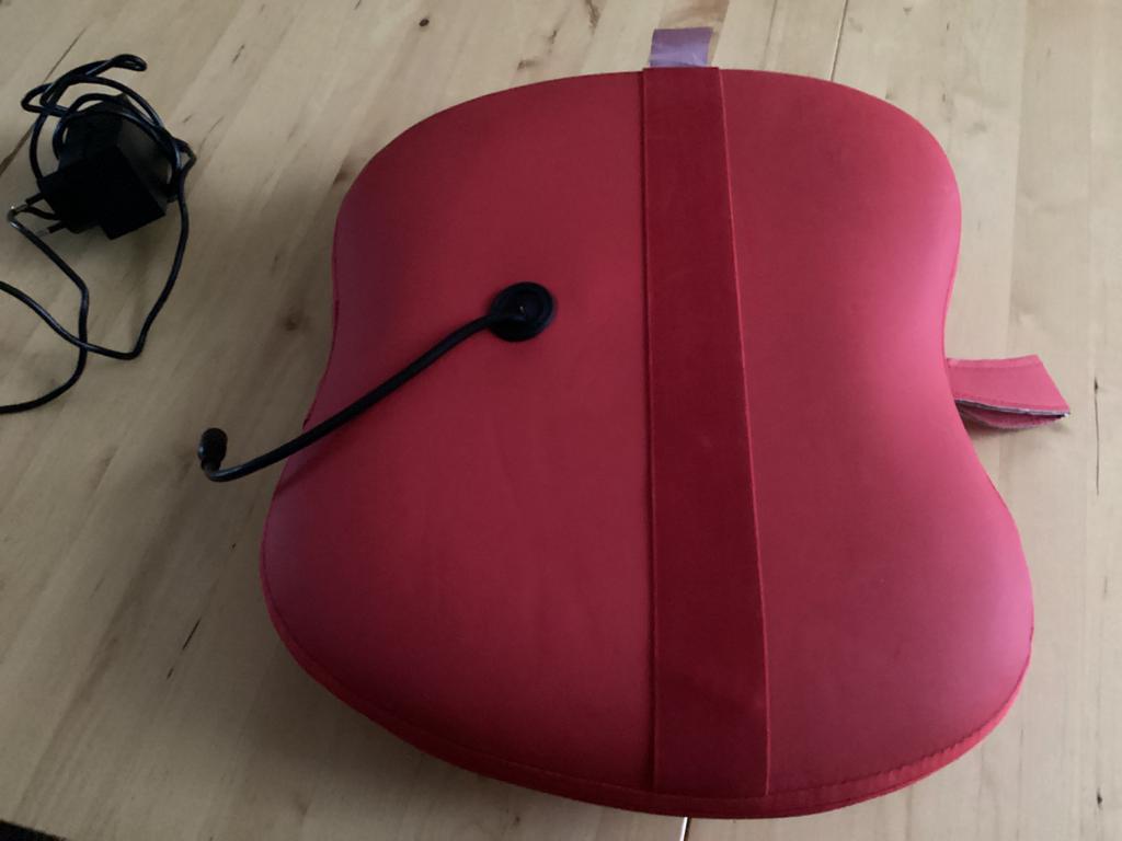 Coussin masseur électrique pour les lombaires etat neuf, Enlèvement ou Envoi, Comme neuf