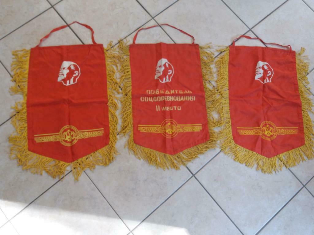 Vlag van de USSR - Sovjet symboliquo, Antiek en Kunst, Ophalen