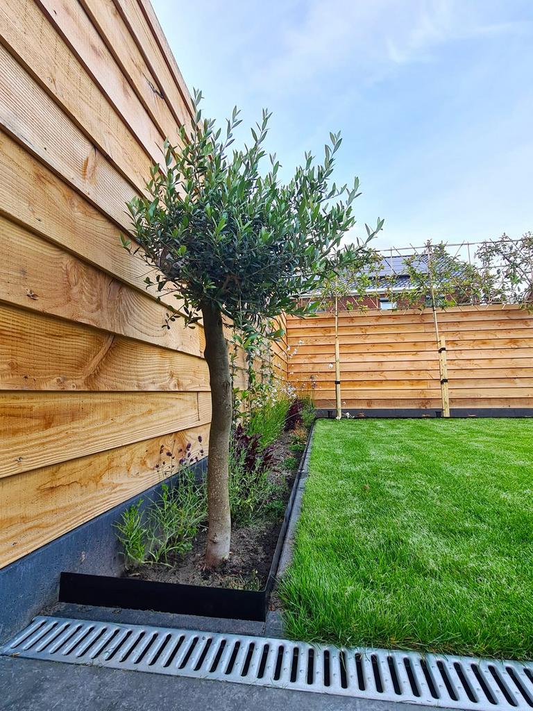 Tuinboord zwart METAAL, Ophalen, Nieuw