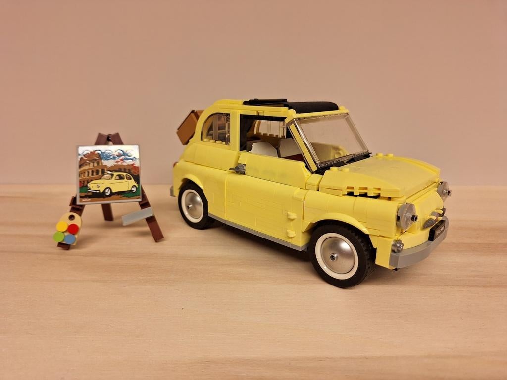 Lego 10171 - Fiat 500, Kinderen en Baby's, Ophalen of Verzenden, Complete set, Lego
