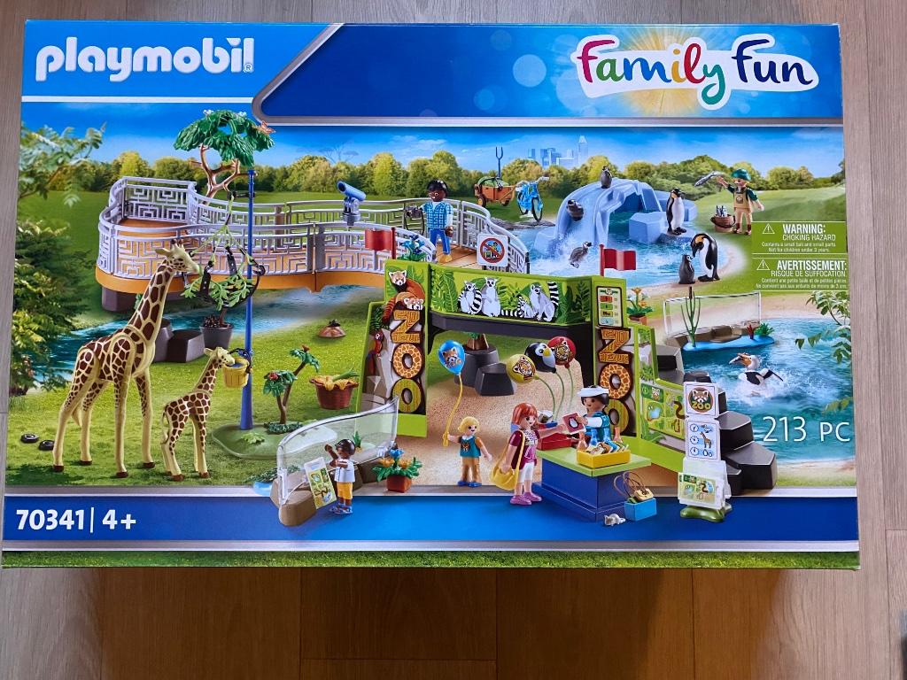 Playmobil dierenpark, Ophalen, Zo goed als nieuw, Complete set