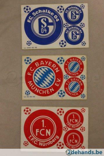 Stickers Bundesliga, Gebruikt