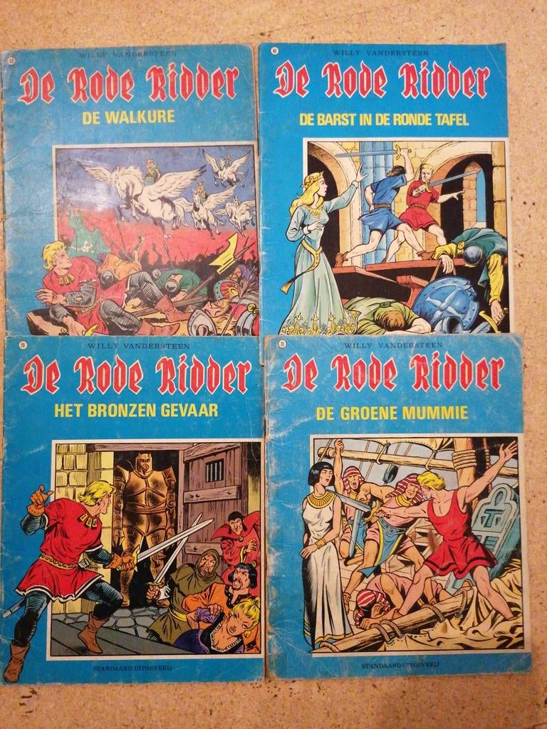 De Rode Ridder, Enlèvement ou Envoi, Utilisé