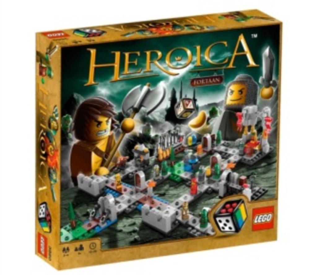 Lego 3860 Spel Heroica Slot Fortaan NIEUW ZELDZAAM KNALPRIJS, Ophalen of Verzenden, Nieuw, Complete set, Lego
