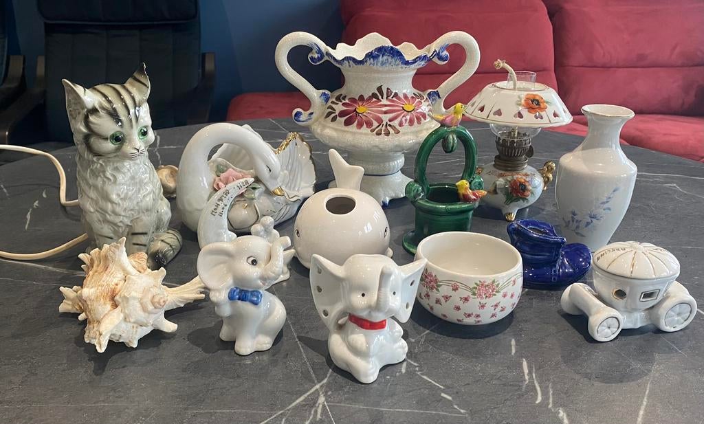 Lot Céramiques: Vallauris, Bassano, Artistiche Artigiane, Enlèvement ou Envoi
