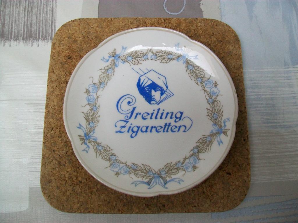 Asbak Cendrier Greiling Zigaretten Sigaretten Vintage Retro, Verzamelen, Ophalen of Verzenden, Gebruikt, Asbak