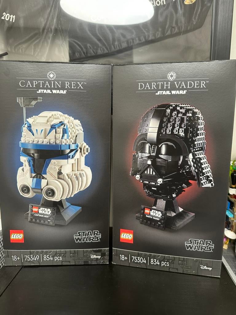 Lego 75349 captain rex en 75304 darth vader, Ophalen, Zo goed als nieuw