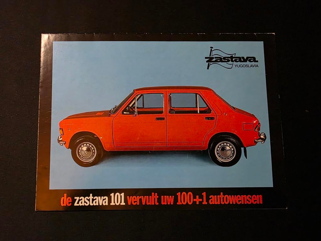 Brochure Zastava 101, Enlèvement ou Envoi