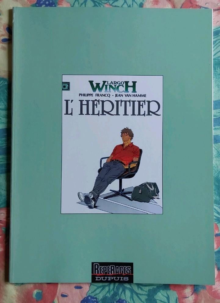 Largo Winch. L'héritier.  Album promo., Une BD, Enlèvement ou Envoi, Comme neuf
